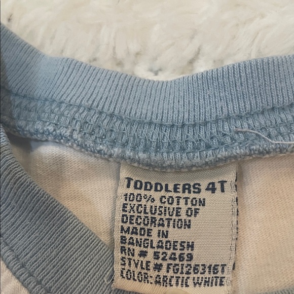 The Children's Place White and Blue Kids Matching Set - Picture 15 of 16